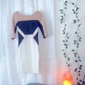 Color block dress